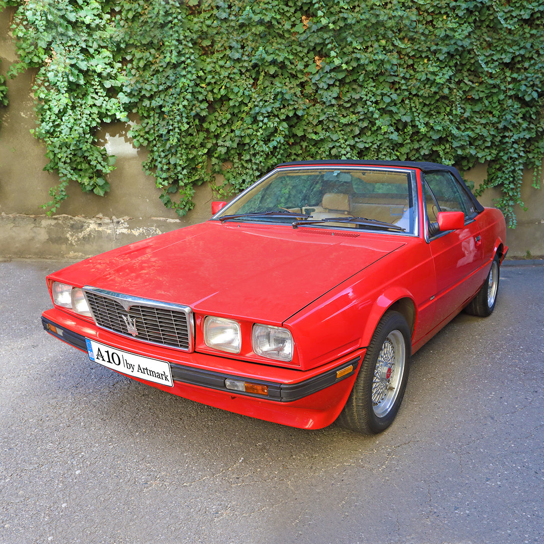 vintage maserati biturbo spyder