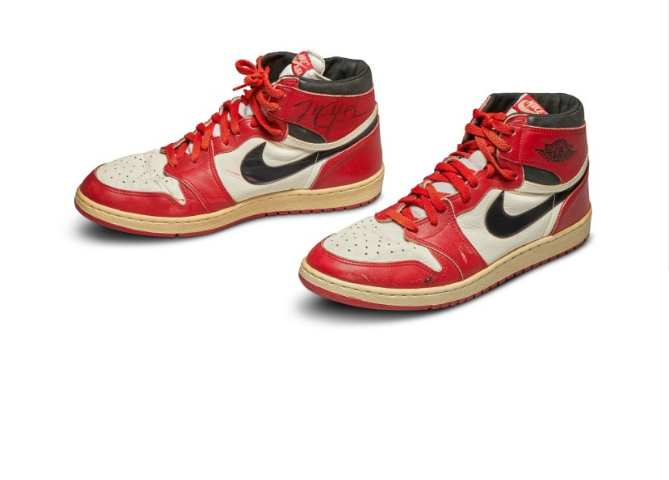 Michael Jordan’s Game-Worn Nike Air Ships Sold For Record-Breaking $1.47 Million