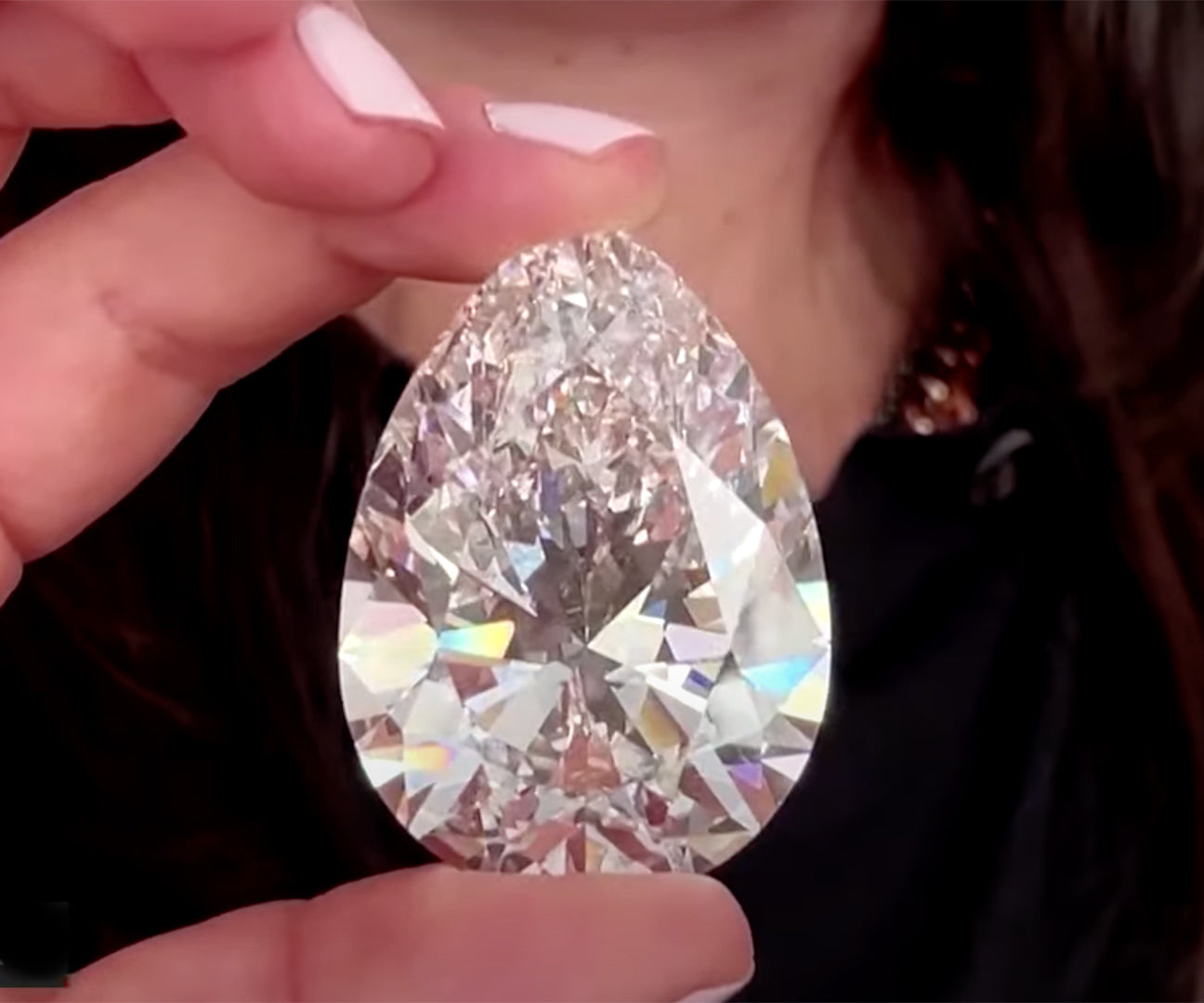 The Biggest White Diamond Ever Auctioned 