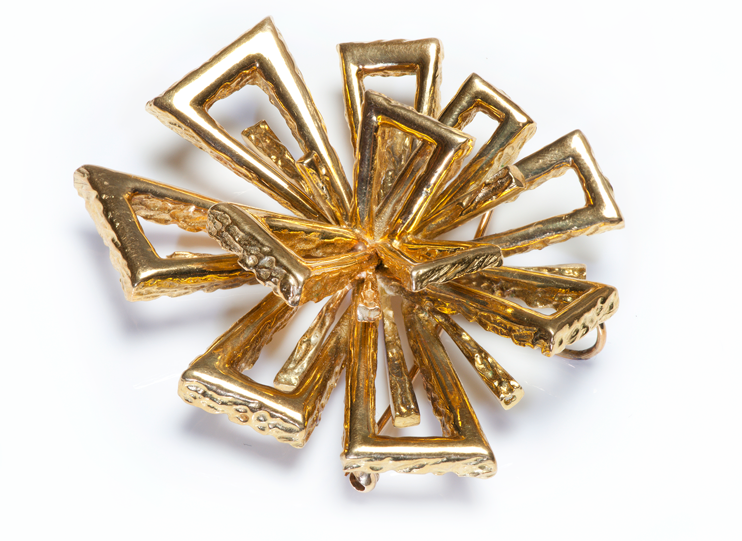 gold Tiffany brooch