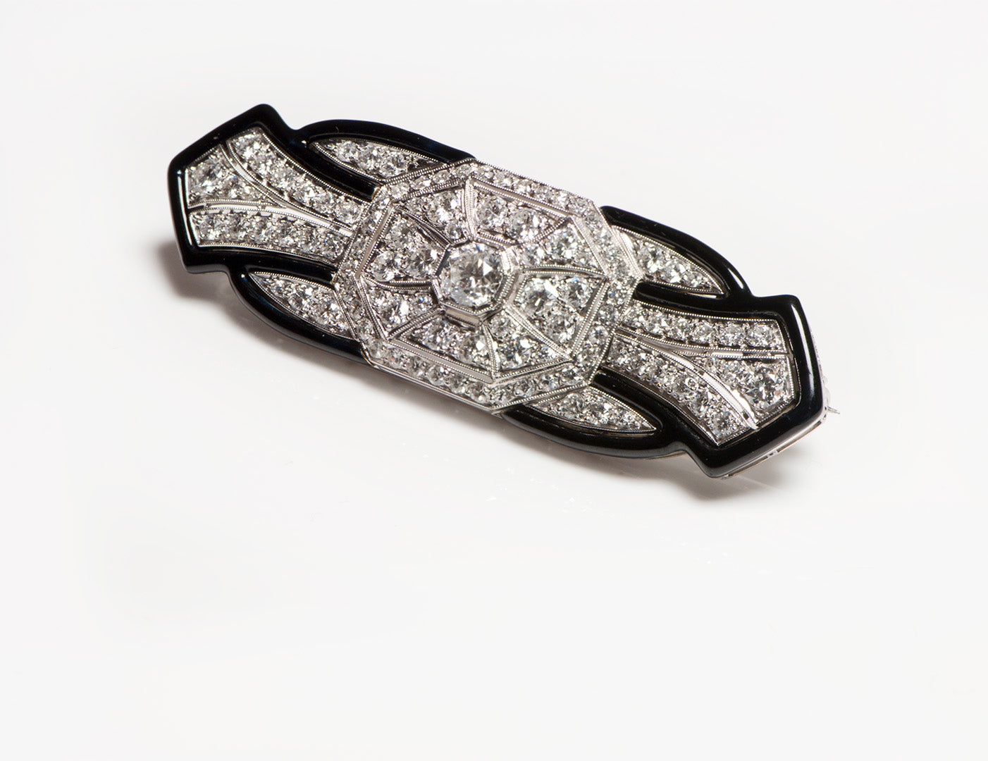 diamond brooch are deco