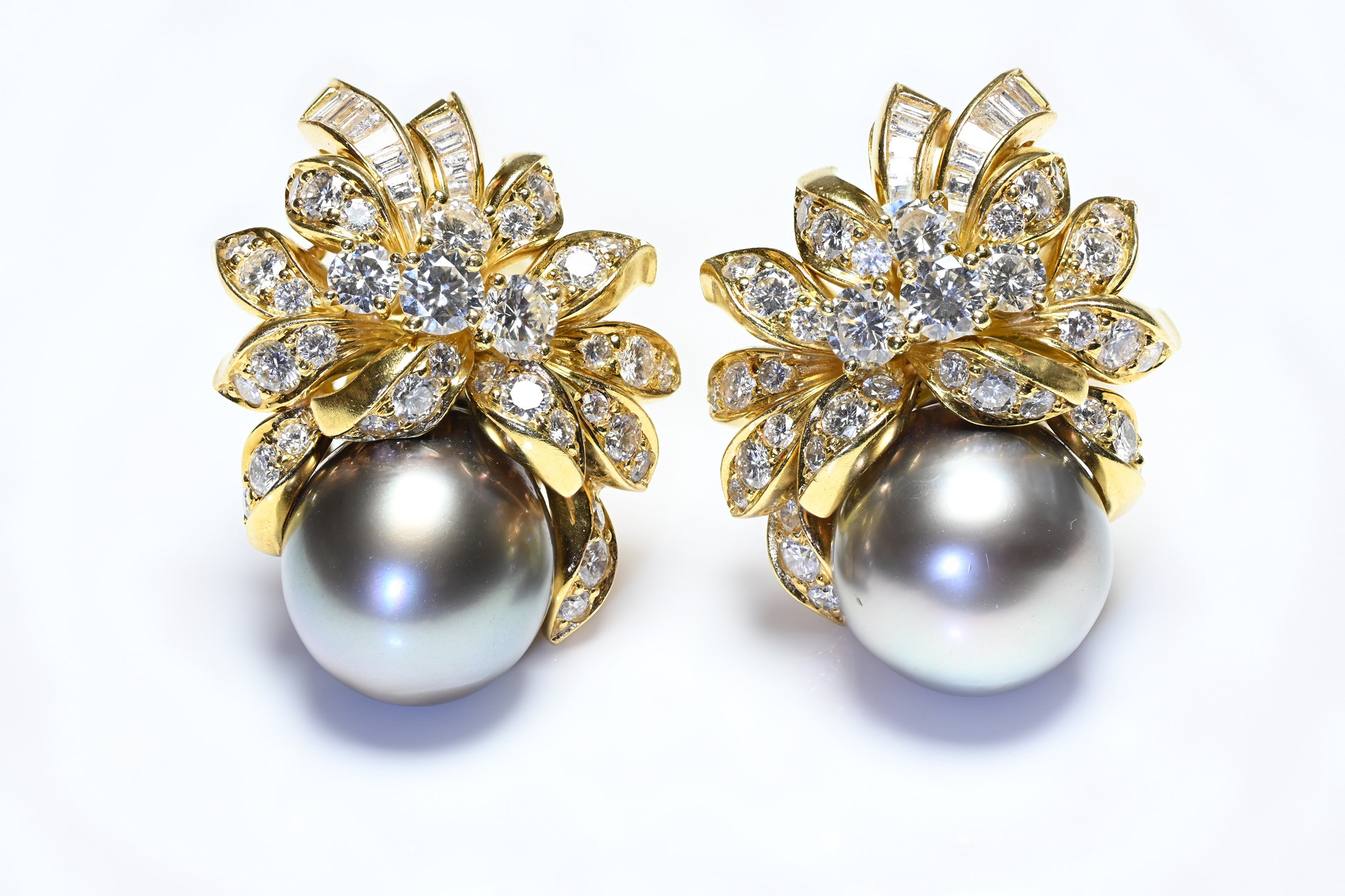kurt wayne diamond earrings pearls