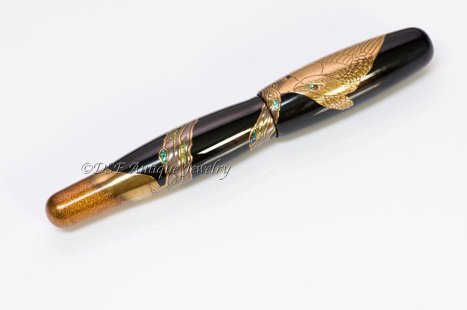 danitrio-maki-e-taka-falcon-grand-trio Fountain-pen