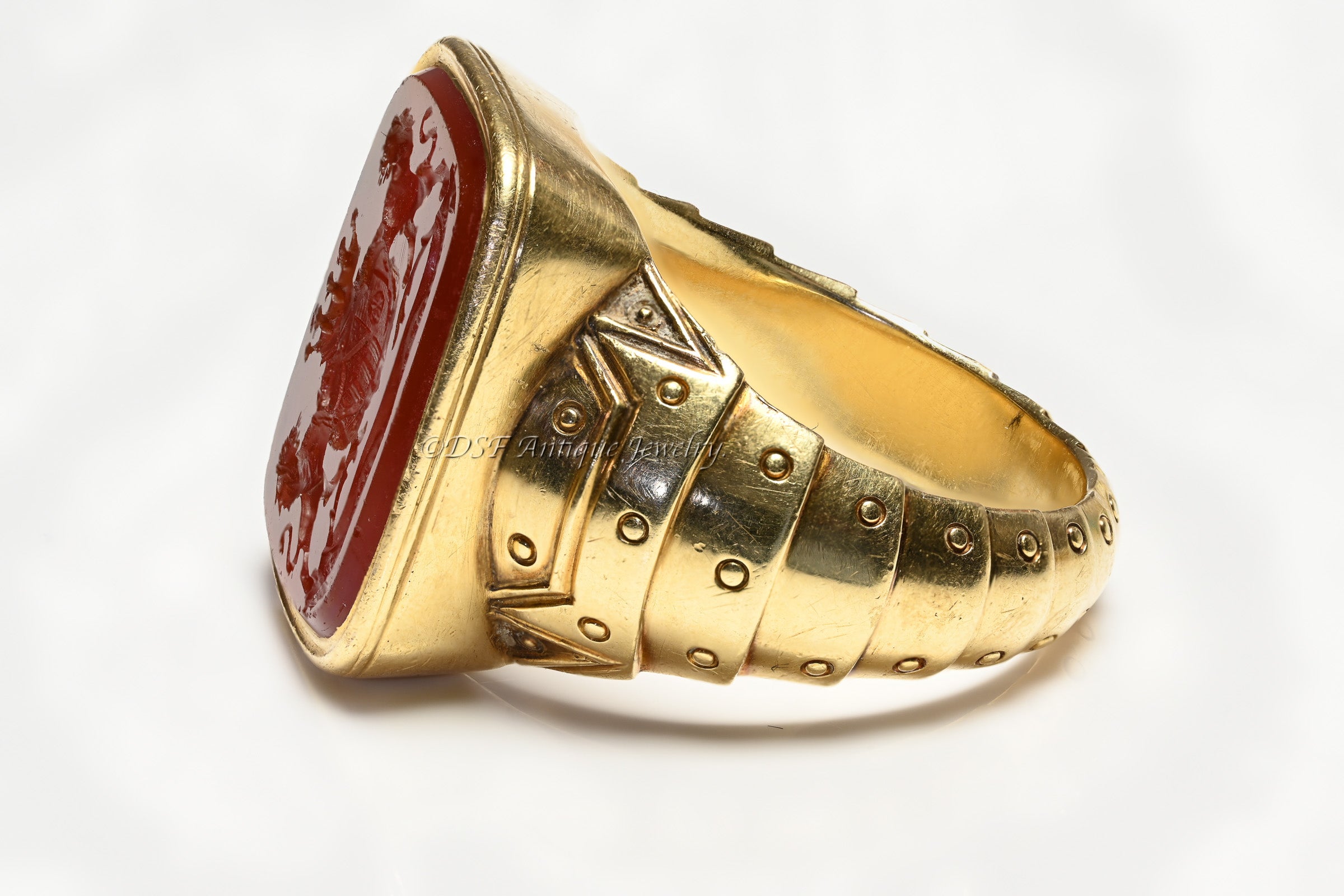 mens gold ring