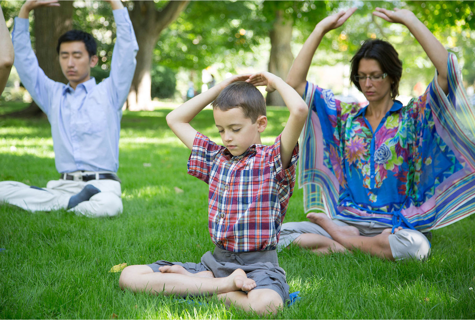 Inner peace meditation Falun Dafa- Falun Gong 
