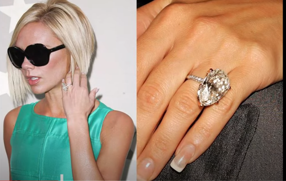Victoria Beckham  An Impressive Of Engagement Rings