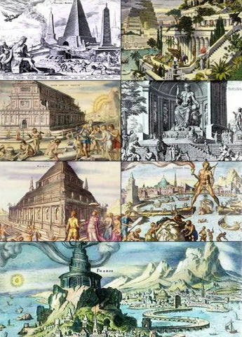 The Seven Wonders Of The Ancient World Look Like Today