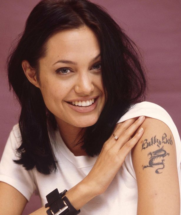 Angelina Jolie Got A Tattoo