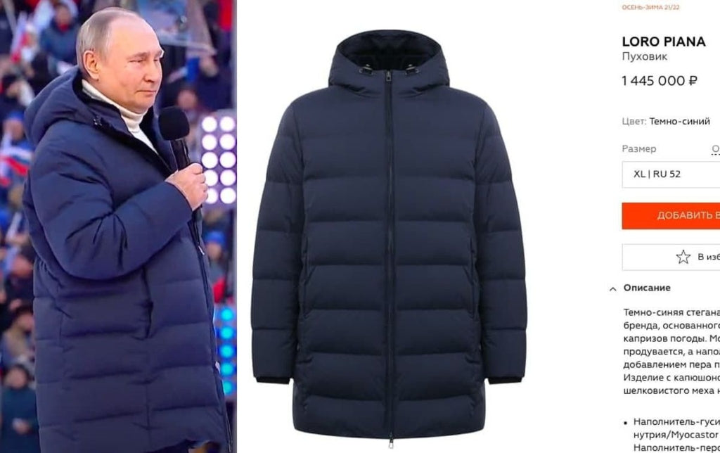 Putin Showed Event In Moscow In A $14,000 Italian Jacket