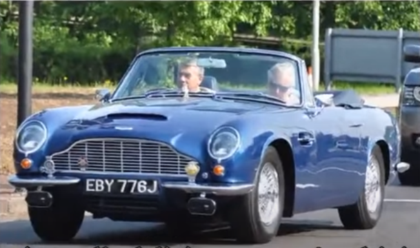 Prince Charles' Vintage Aston Martin Runs On... Cheese and Wine