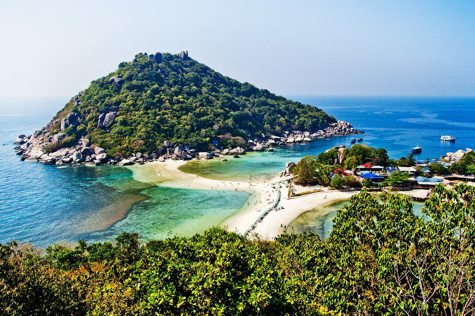 the island of Koh Tao, queen of Thailand's Gulf