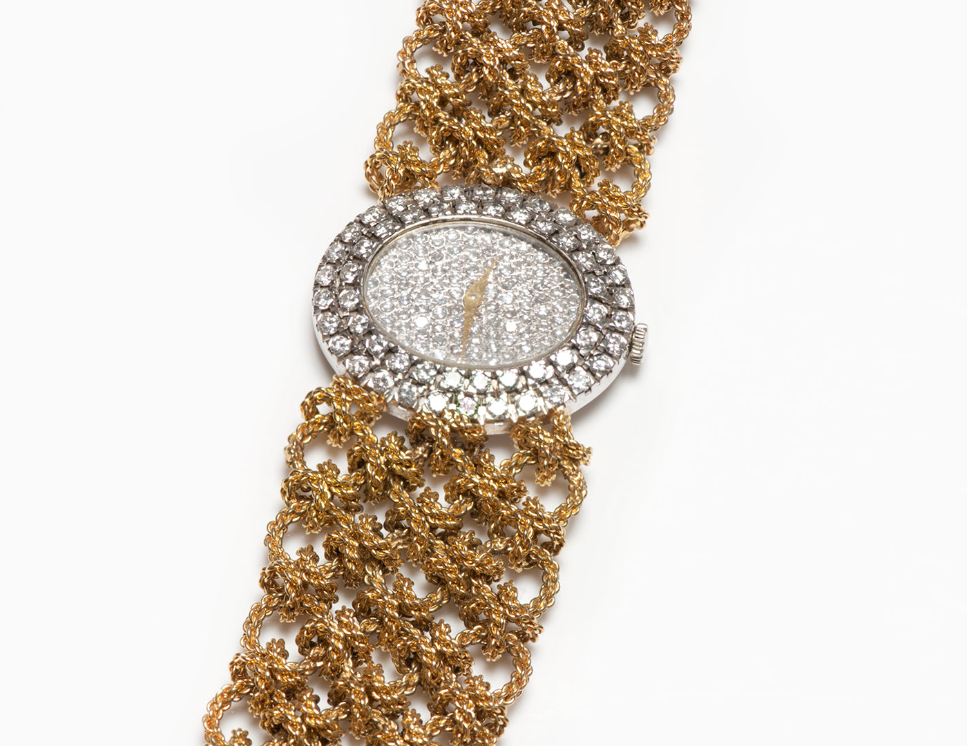 gold-diamond-ladies-watch-wide-bracelet