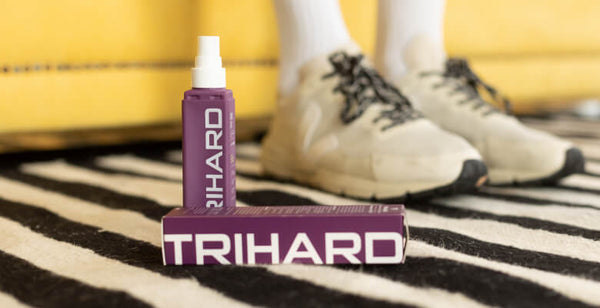 TRIHARD's Active Foot Pre & Post Workout Spray