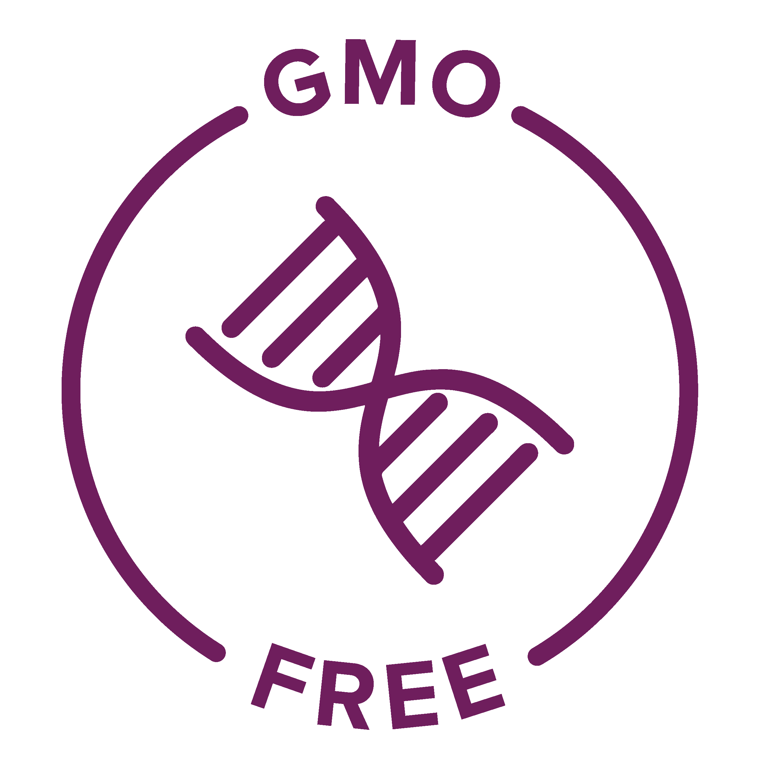 GMO and <br>Paraben-free