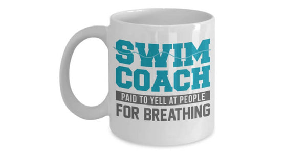 Giving a funny mug to our coach can always put a smile on their face