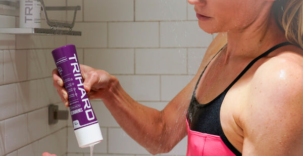Give a specialized shampoo like Trihard’s Swimmers Shampoo