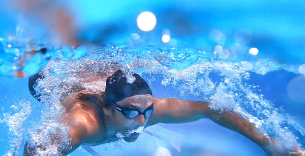 Use a swimming cap to reduce exposure to chlorinated water