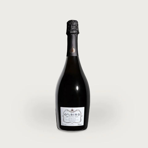 Image of a bottle of Spumante Bubbly by Oddbird, on a white backdrop