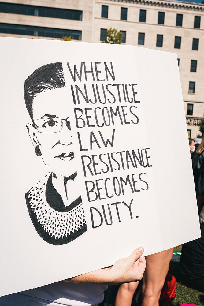 When injustice becomes law resistance becomes duty