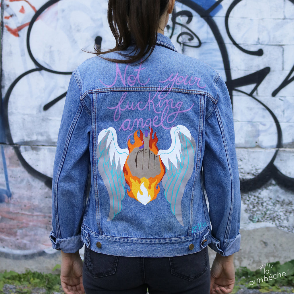 Not Your Angel - Jacket | La Pimbêche | La Pimbêche