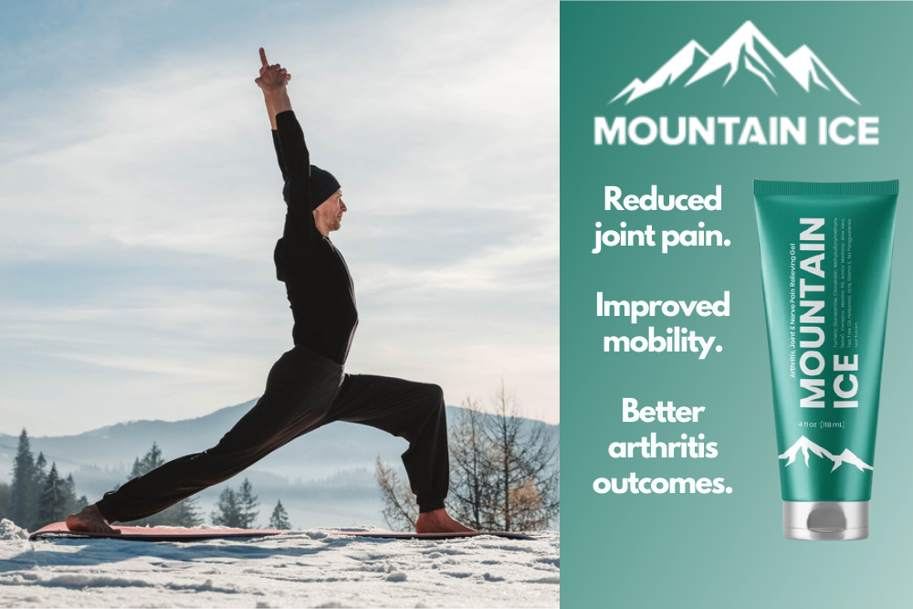 Mountain Ice Pain Relief Gel for Better Bone and Joint Disorder Chronic Pain Outcomes