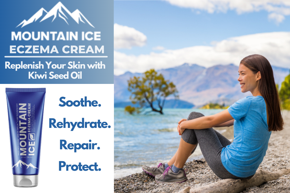 Skin-Replenishing Kiwi Seed Oil in Mountain Ice Eczema Cream