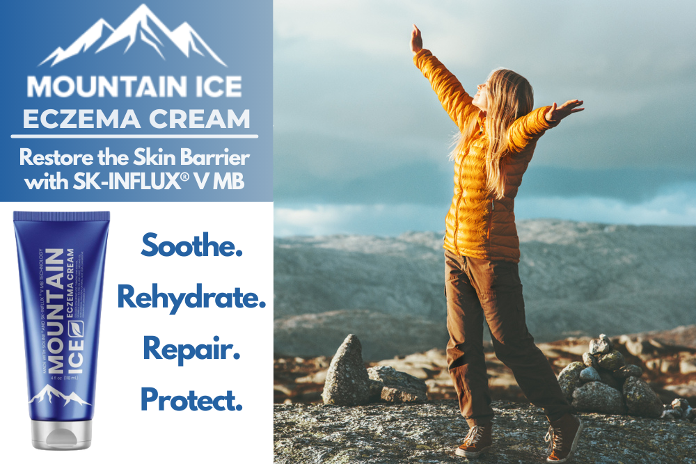 Restore the Skin Barrier with SK-INFLUX B in Mountain Ice Eczema Cream