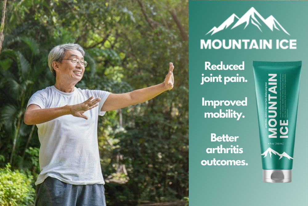 Mountain Ice Pain Relief Gel for Better Bone and Joint Disorder Chronic Pain Outcomes