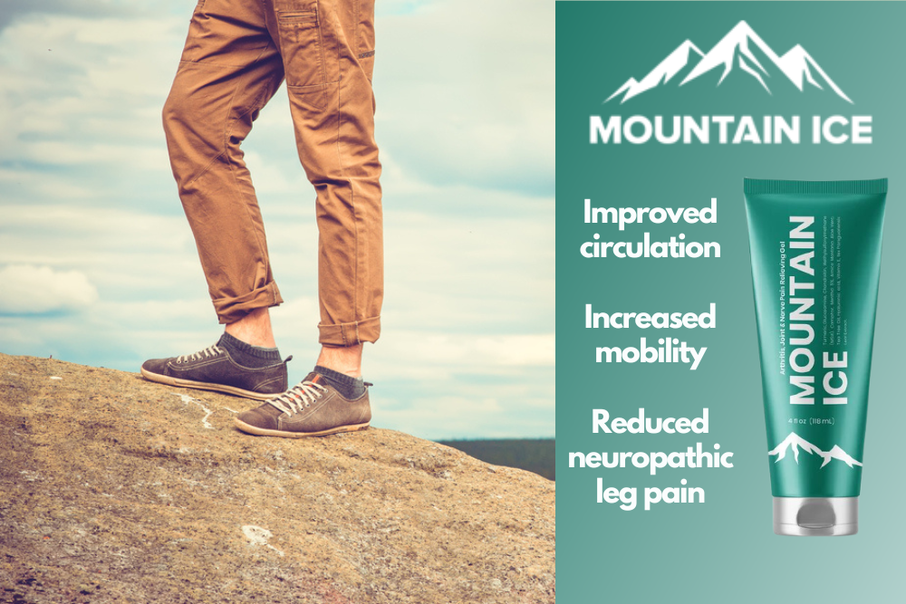 Mountain Ice Pain Relief Gel for Better Diabetic Neuropathy Chronic Nerve Pain Outcomes