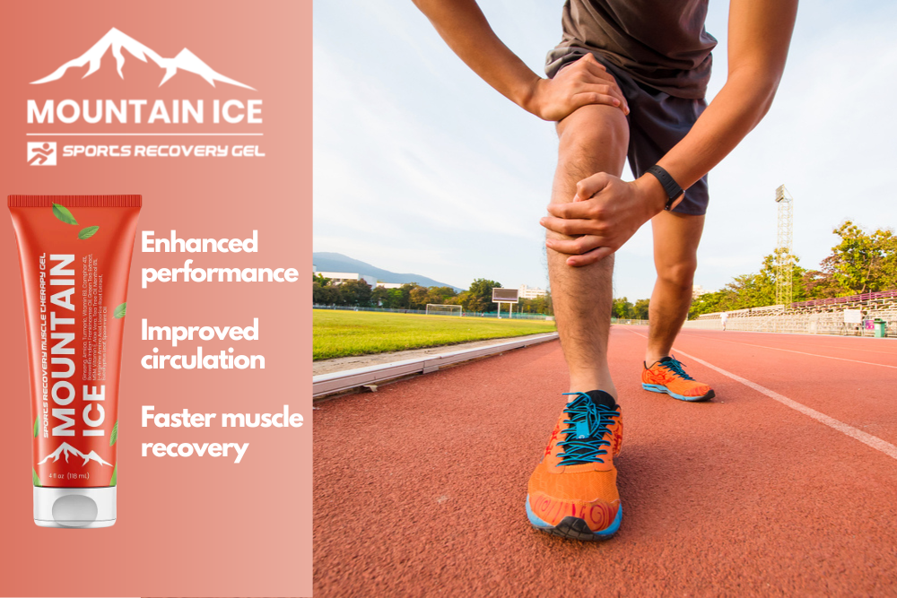 Mountain Ice Sports Recovery Gel for Knee Pain Relief