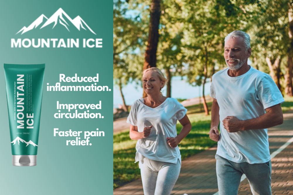 Sun Safe Ingredients in Mountain Ice Pain Relief gel