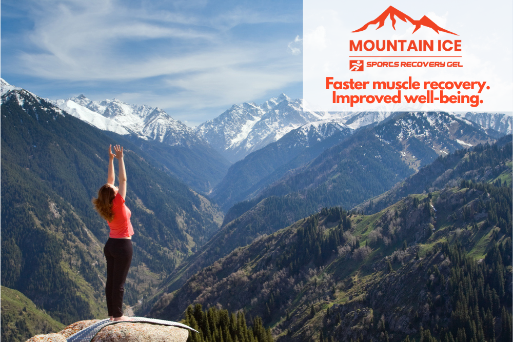 Mountain Ice Sports Recovery Gel Exercise for Reduced Stress