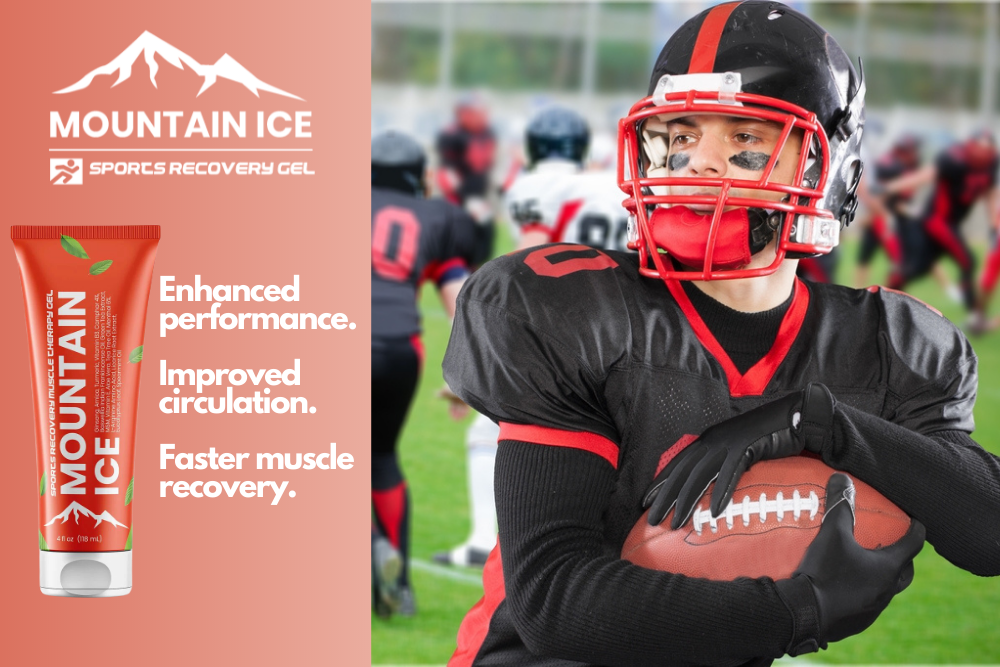 Mountain Ice Sports Recovery Gel for Better School Sports Muscle Recovery
