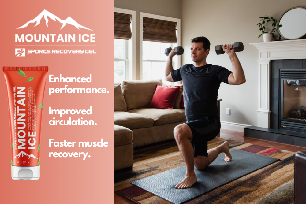 Mountain Ice Sports Recovery Muscle Therapy Gel for Indoor Winter Holiday Exercise