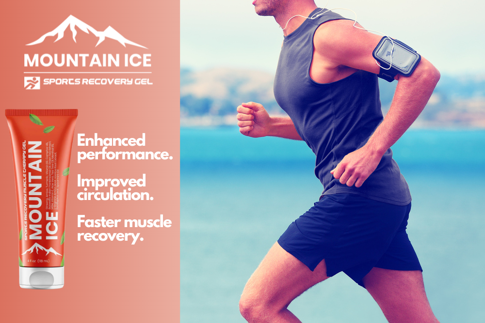 Mountain Ice Sports Recovery Gel for Lower Cholesterol and Better Heart Health
