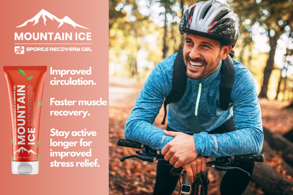 Mountain Ice Sports Recovery Gel for Exercise Stress Relief