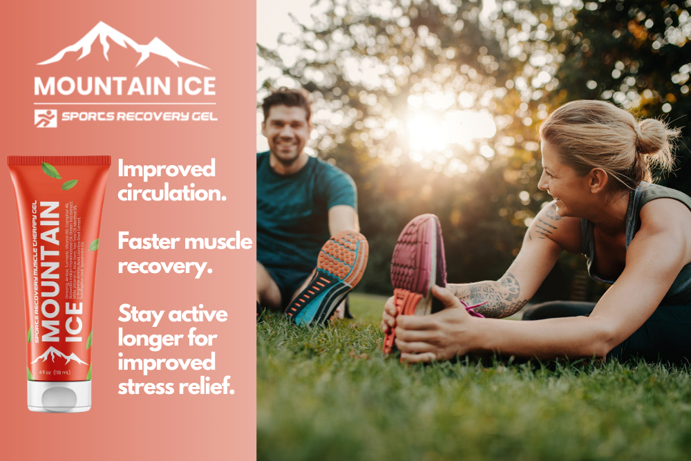 Mountain Ice Sports Recovery Gel for Exercise Stress Relief