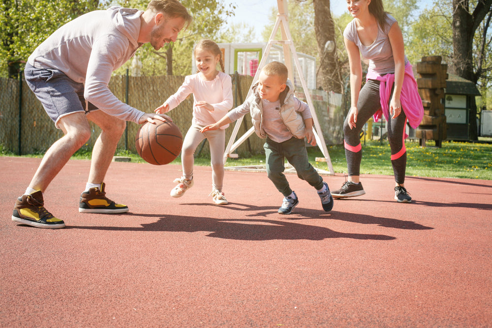 Outdoor Sports Family Exercise For Spring