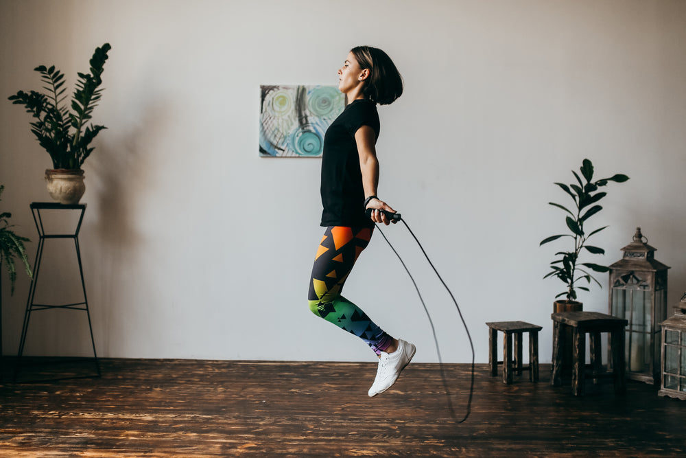 Jump Rope Workout Indoor Winter Exercise