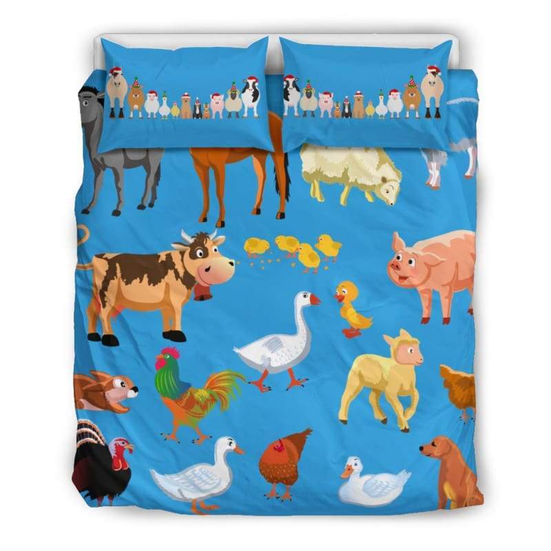 farm animal crib set