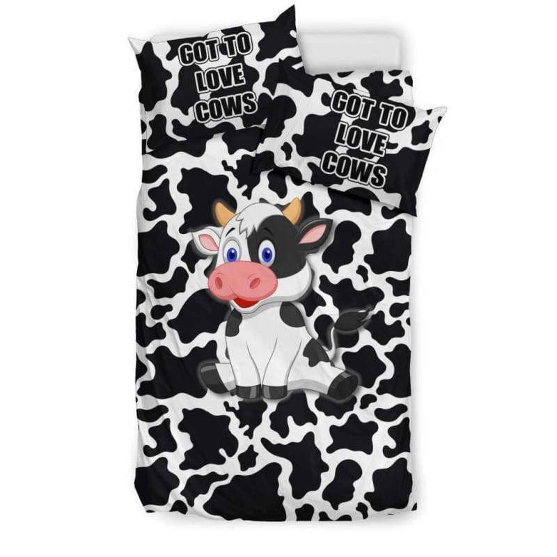 Gorgeous Cow Print Bedding Set Designs For Farmers