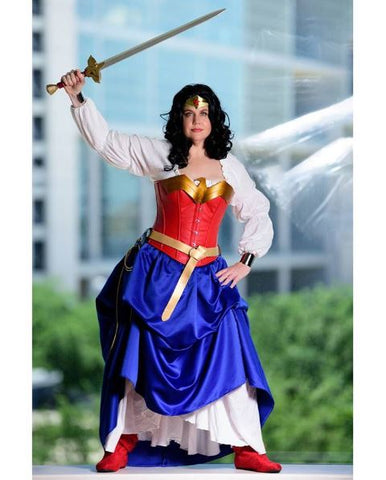 wonder woman corset cosplay