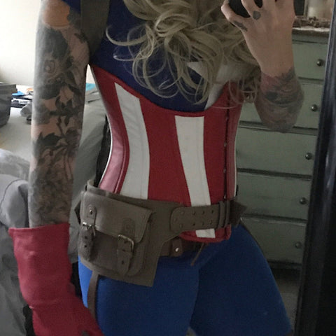 Captain America corset