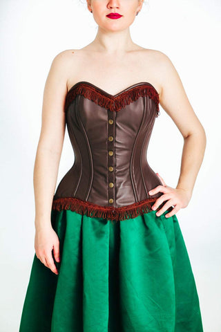 corsetti in pelle steampunk