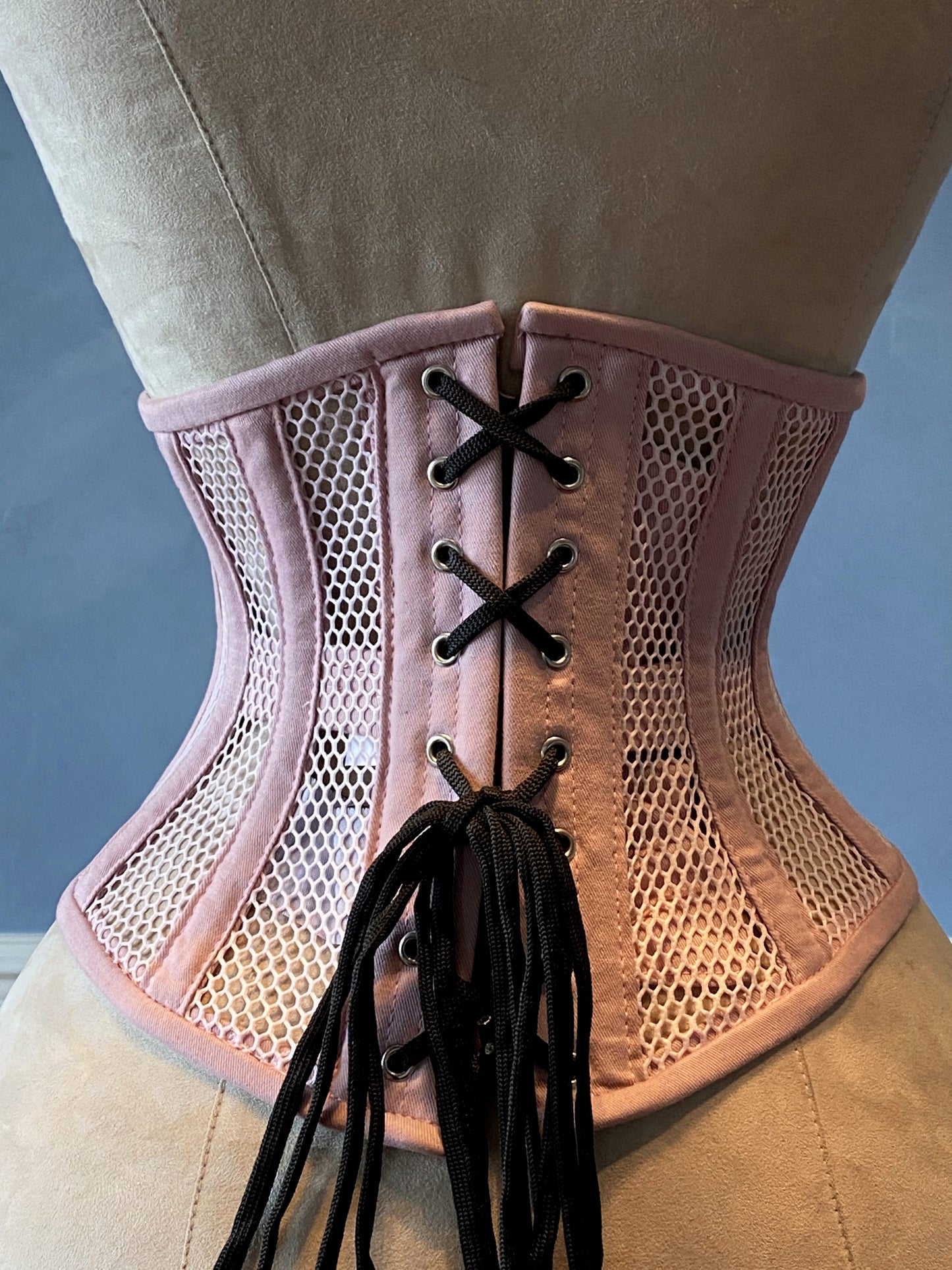 Custom beige underbust corset – corsetpv