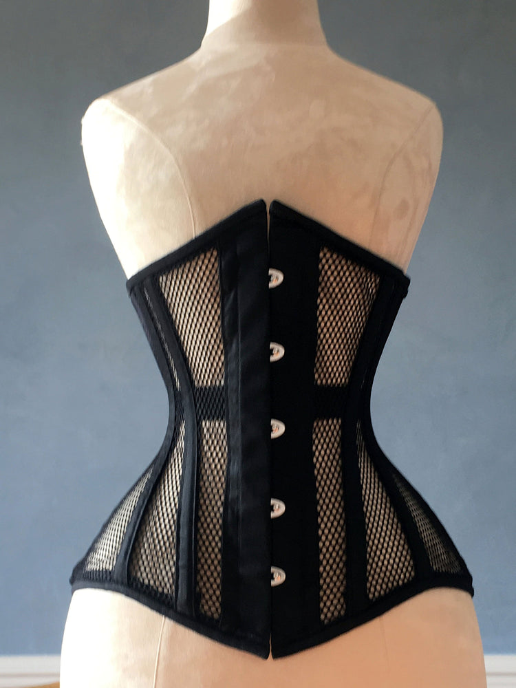 flat steel boned corset