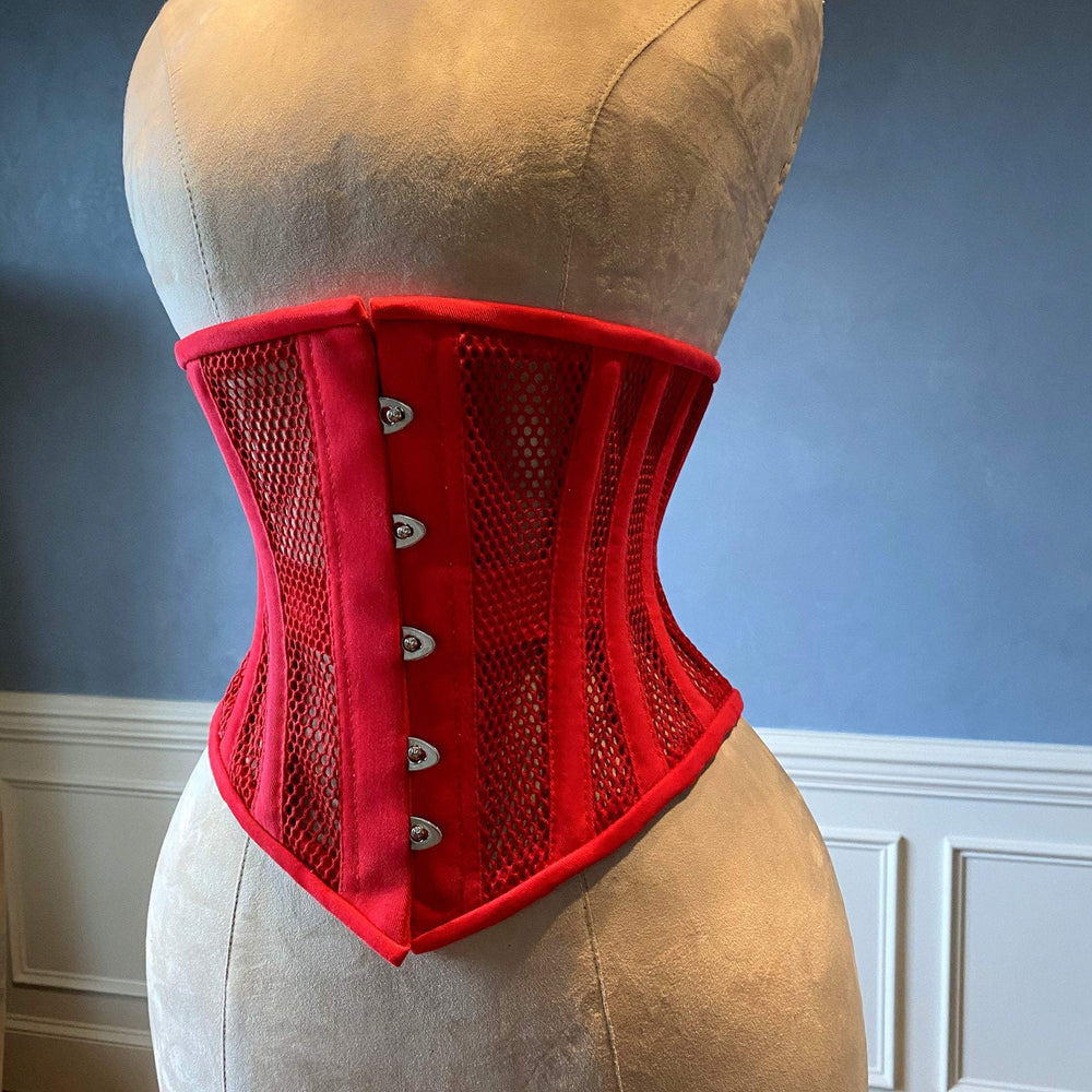 Women Underbust Boned Corset Tight Lacing Waist