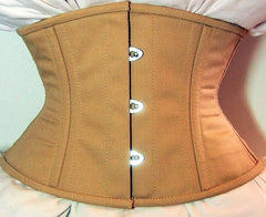 Made to measures overbust authentic corset with long hip-line