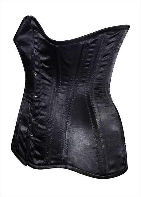 Real Double Row Steel Boned Underbust Corset From Satin Real Waist Tr Corsettery Authentic 