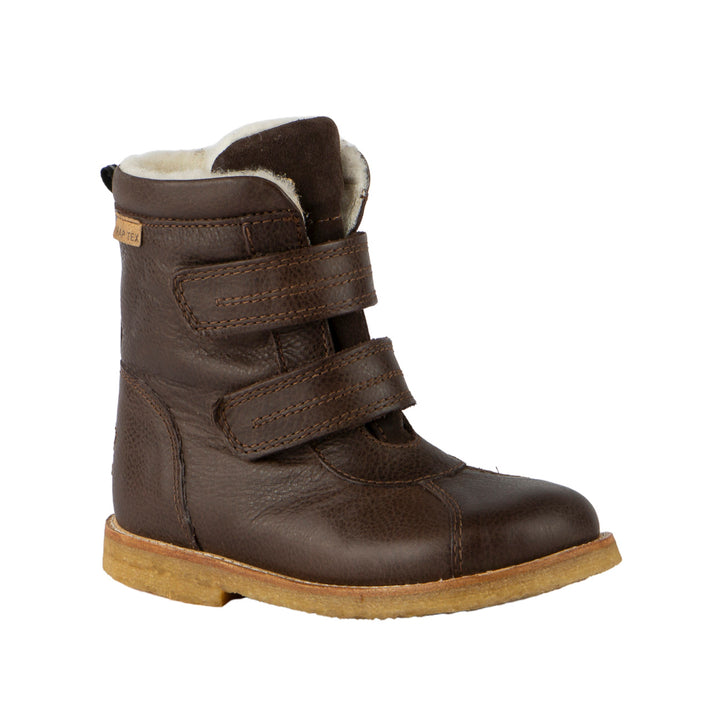 RAP (bred) vinterstøvle - Brown – Tjubang sko